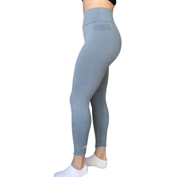 Gymshark Blue Mandala Yoga Leggings Women Size Small - Picture 2 of 10